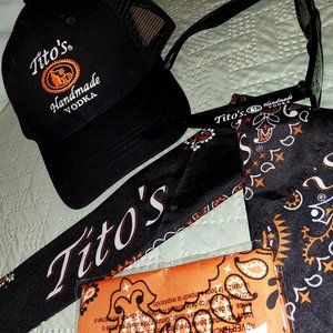 Tito's lot New hat, bandana, koozi, decals, magnets and sunglasses - 0009